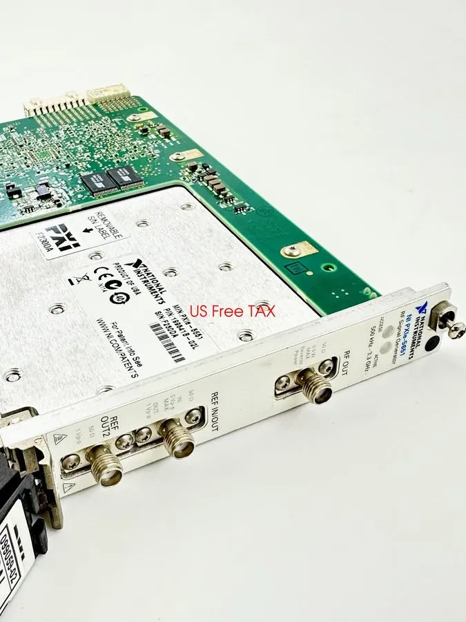 Генератор сигналов National Instruments PXI-5651 PXIe, 3.3 GHz, PXI RF Analog Si