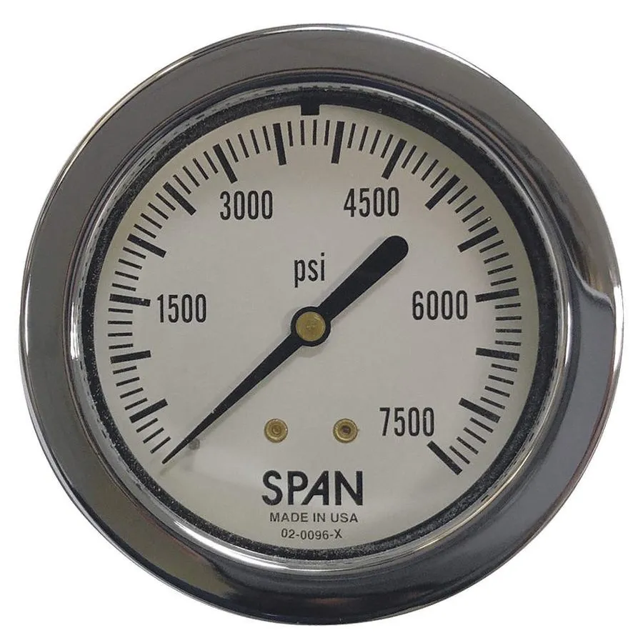 Трубопроводная арматура THUEMLING LFP-SCBA-200 Pressure Gauge,0 to 200 psi,2-1/2 — фото лота 1
