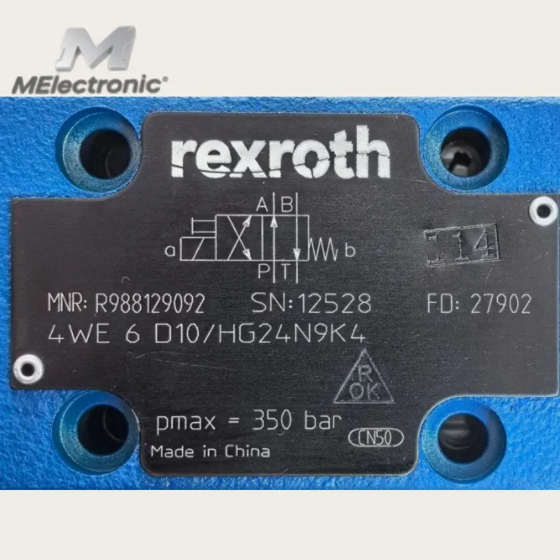 Пневмораспределитель REXROTH R988129092 4WE6D1X/HG24N9K4 Electromagnetic directi