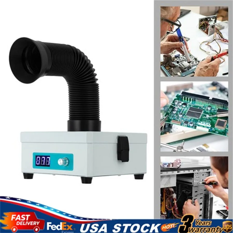 Дымоуловитель Solder Fume Extractor,150W 165CFM Soldering Smoke Extractor with 3