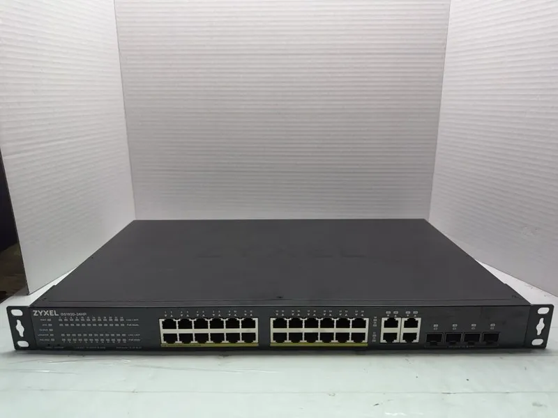 Коммутатор ZyXel GS1920-24HP 24-Port GbE Smart Managed PoE+ Switch 375W 4x Combo — фото лота 1