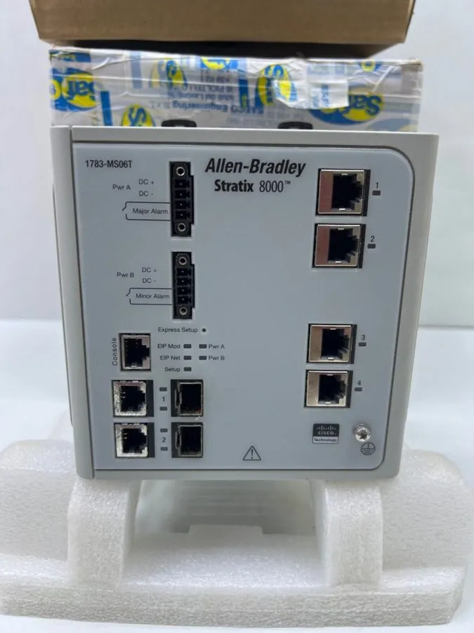 Коммутатор Allen Bradley STRATIX 8000 Ethernet Managed Switch 1783-MS06T / PN-16