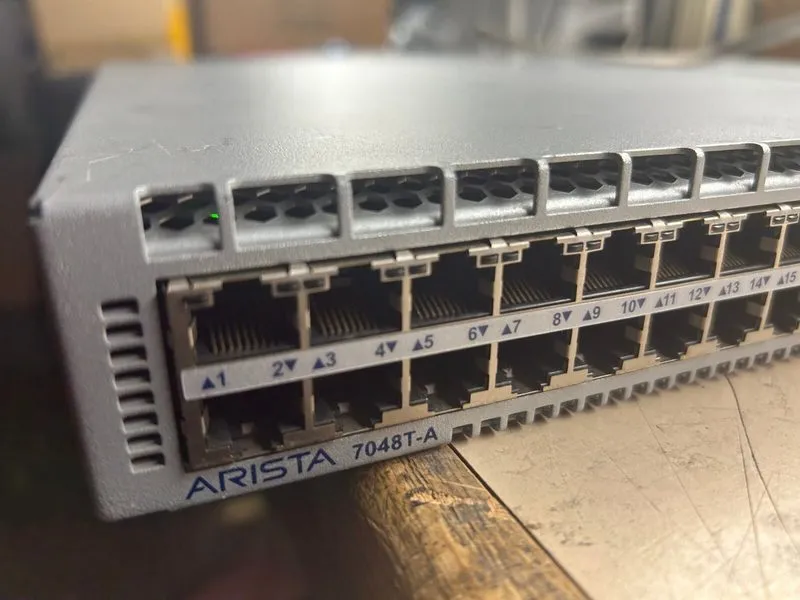 Коммутатор Arista DCS-7048T-A 48Port Dual P.S. Rear to Front Flow