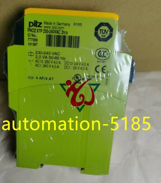 Реле безопасности pilz 777056 Relay PNOZ X7P 230-240VAC 2n/o