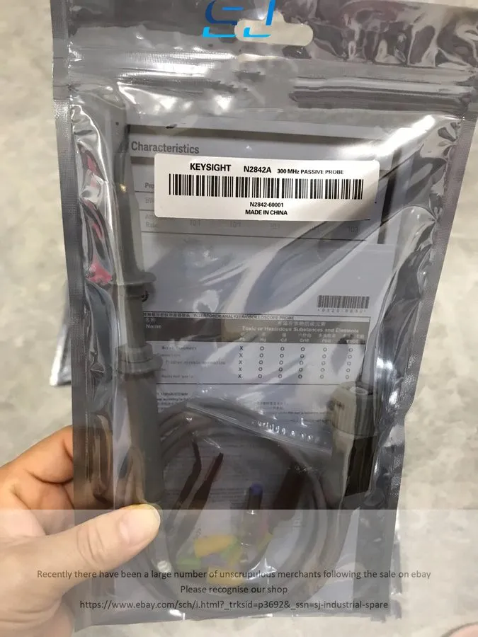 Осциллограф KEYSIGHT N2842A 300MHZ oscilloscope probe shipping
