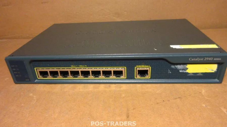 Коммутатор Cisco Catalyst WS-C2940-8TT-S 8x 10/100 1x Gigabit Ports External Swi