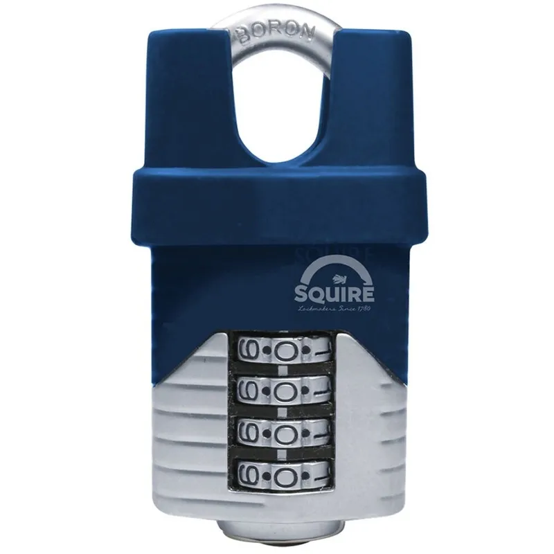 Такелажная скоба Squire Vulcan Closed Shackle Combi Padlock 50mm (VULCAN-COMBI-5 — фото лота 1