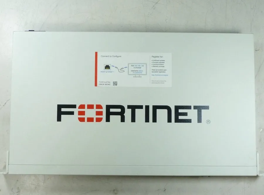 Межсетевой экран FORTINET FortiGate FG-101E Network Security Firewall Appliance 