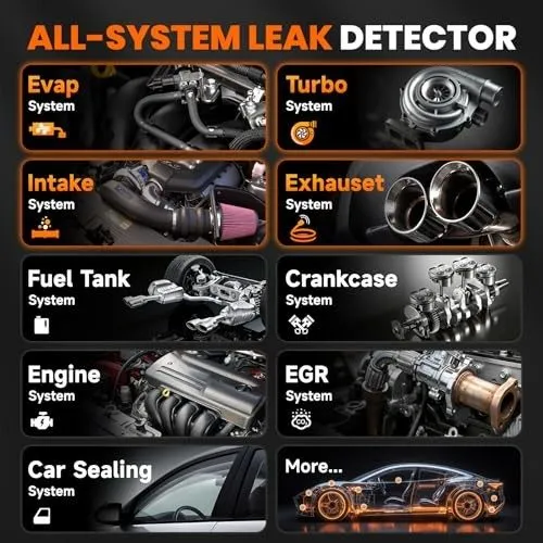 Автосервисное оборудование S3000-US Smoke Machine Automotive Leak Detector with
