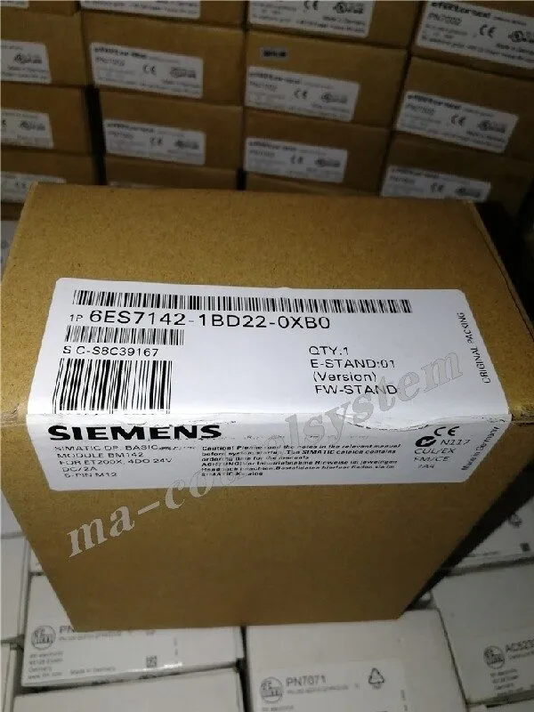 Модуль ввода-вывода 6ES7142-1BD22-0XB0 SIMATIC DP, Basismodul BM 142 ET 200X, 4 