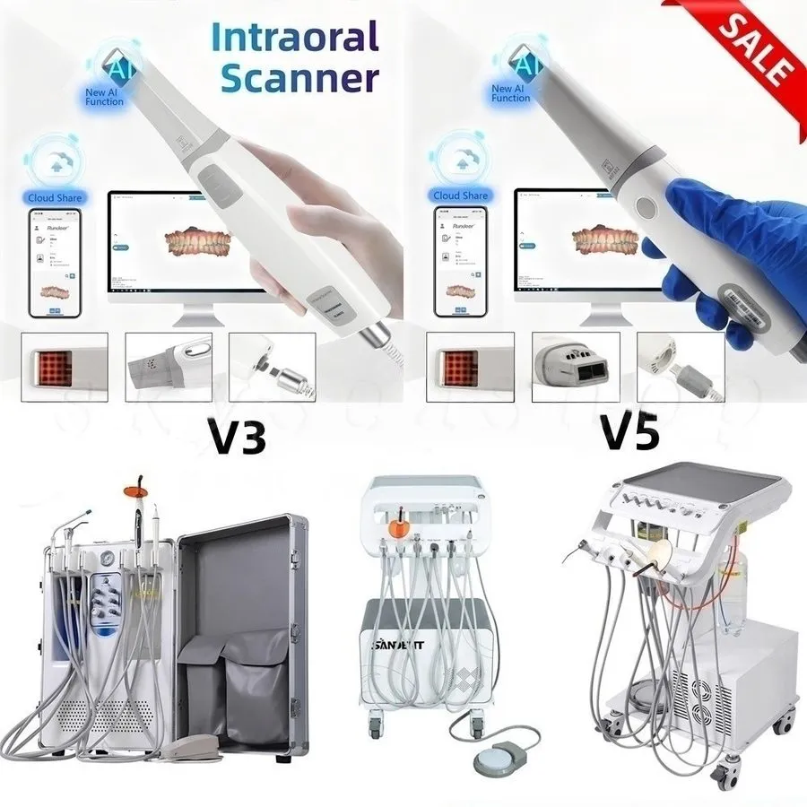 Компрессор Dental 3D Scanner AI with Free Software+4 Tips / Delivery Unit & Air  — фото лота 1