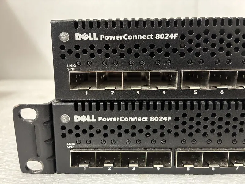 Коммутатор Dell PowerConnect 8024F 24-Port 10GbE SFP+ Network Switch w/ Dual AC