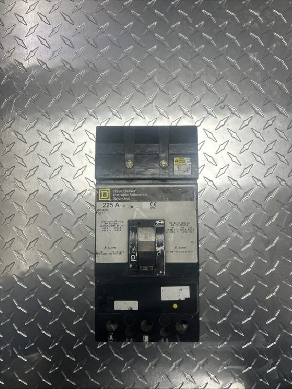 Автоматический выключатель Square D I-Line KC34225 3 Pole 225 Amp 480V Circuit B — фото лота 1