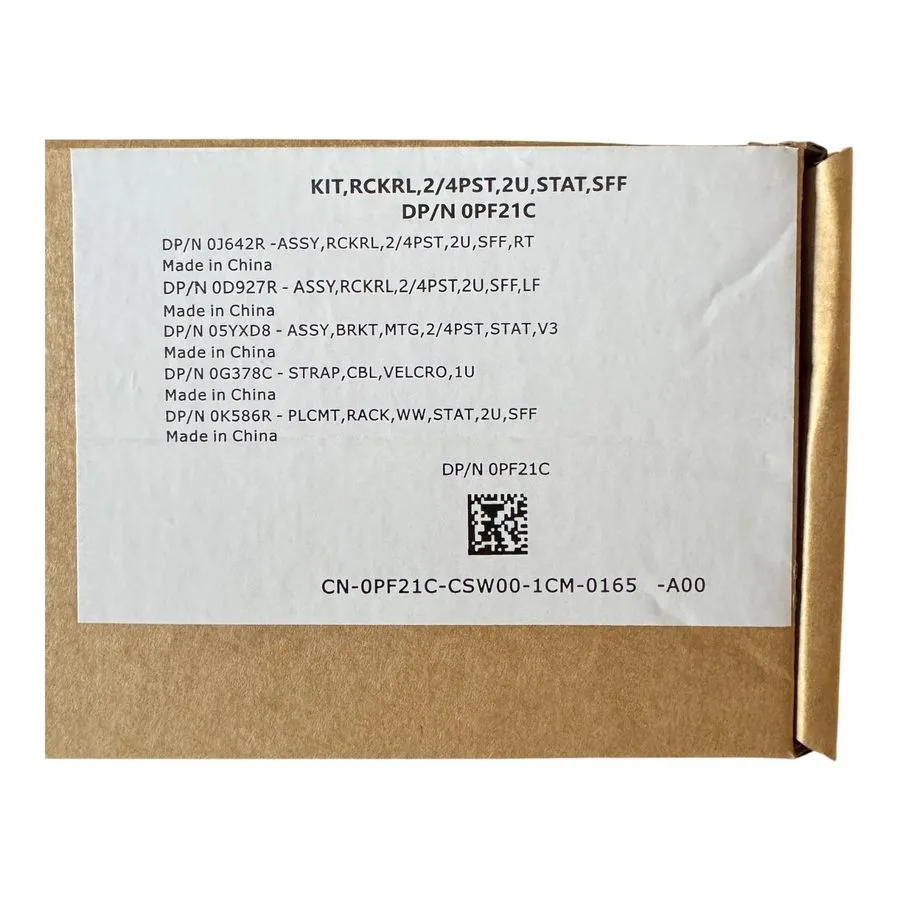 Сервер 2U Static yRails Kit Dell PowerEdge R550 R750 R760 R770 R7615 R7625 0PF21