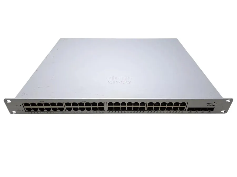 Коммутатор Cisco Meraki MS220-48FP-HW L2 48 Port Gigabit 740W PoE Switch *UNCLAI