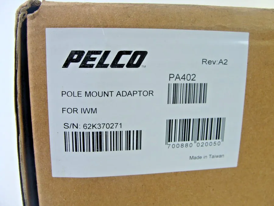 Камера PELCO PA402 POLE MOUNT ADAPTER SPECTRA LEGACY WALL MOUNT SECURITY CAMERA