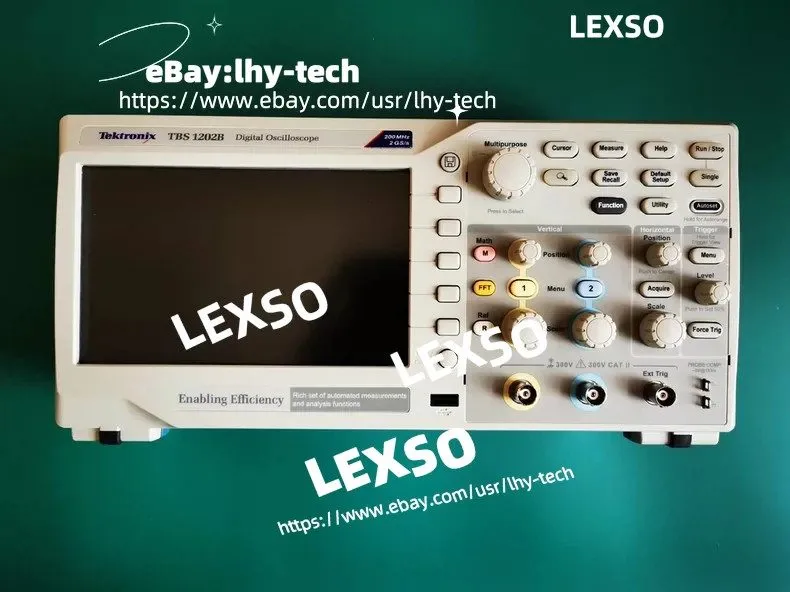 Осциллограф Tektronix TBS1202B Digital Oscilloscope, 2 Channel, 200 MHz 2GS/s