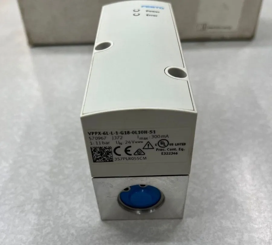 Трубопроводная арматура Festo VPPX-6L-L-1-G18-0L10H-S1 Proportional Pressure Reg — фото лота 1