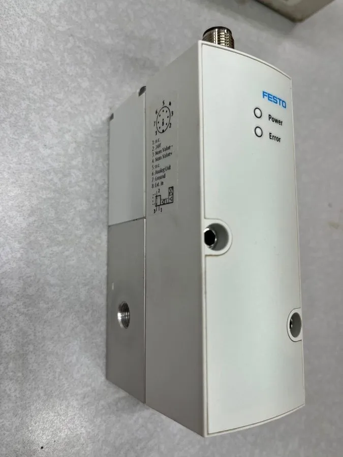 Трубопроводная арматура Festo VPPX-6L-L-1-G18-0L10H-S1 Proportional Pressure Reg — фото лота 2