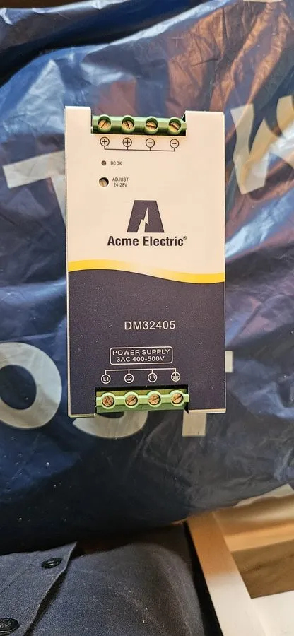 Блок питания Acme Electric DM32405 3-Phase Power Supply 400-500V DIN Rail 24-28V — фото лота 2