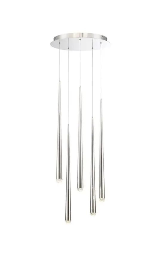 Электронный компонент Modern Forms Cascade LED 5Lt Crystal Round Pendant/3500K N — фото лота 1