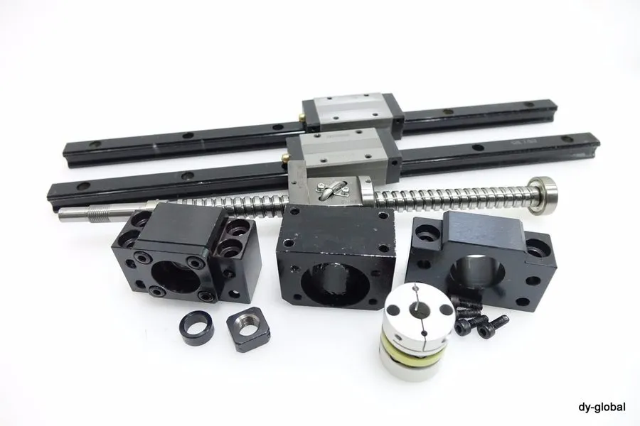 Шарико-винтовая передача Linear Actuator Parts THK SHS15V+340mm Ground Ball Scre — фото лота 1