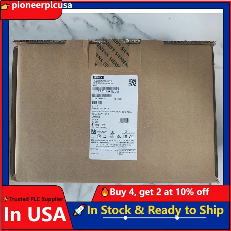 Частотный преобразователь Siemens SINAMICS G120C 15KW Converter 6SL3210-1KE23-2U