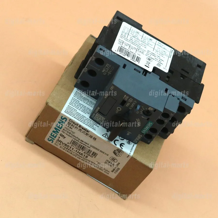 Автоматический выключатель SIEMENS motor protection circuit breaker 3RV6011-1HA1