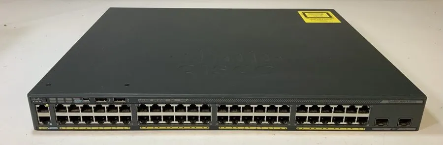 Коммутатор Cisco Catalyst WS-C2960X-48FPD-L 48-Port PoE+ Switch 740W 10G SFP+