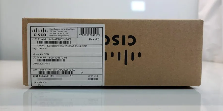Антенна Cisco Aironet Access Point AIR-AP2802I-S-K9