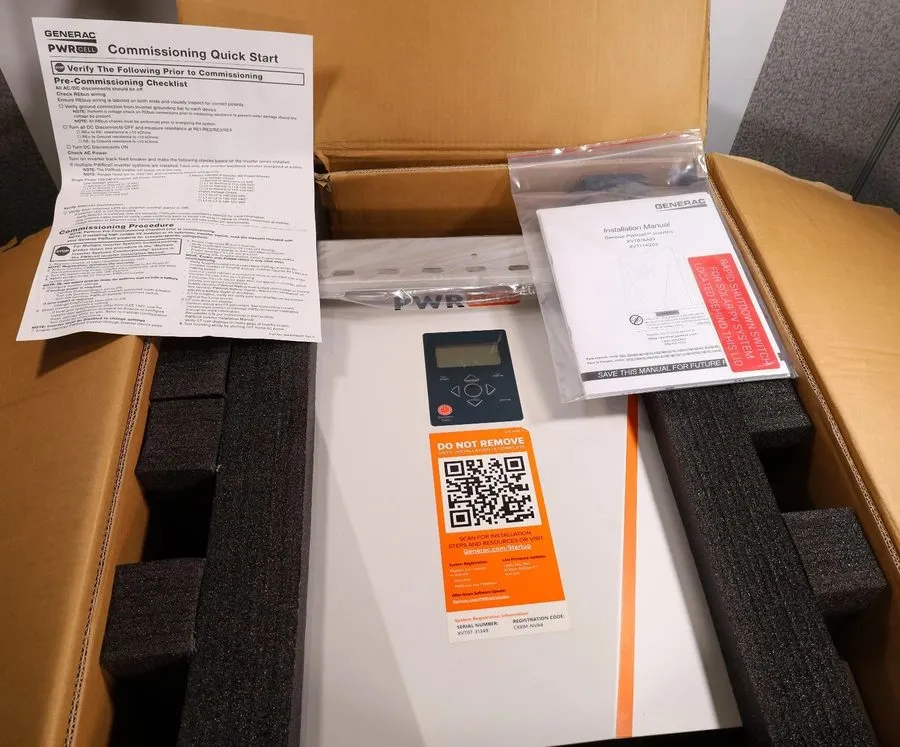 Инвертор Generac XVT076A03 PWRCell 7.6kW 1Ph Solar Inverter w/ CTs 7.6 KW 120/24
