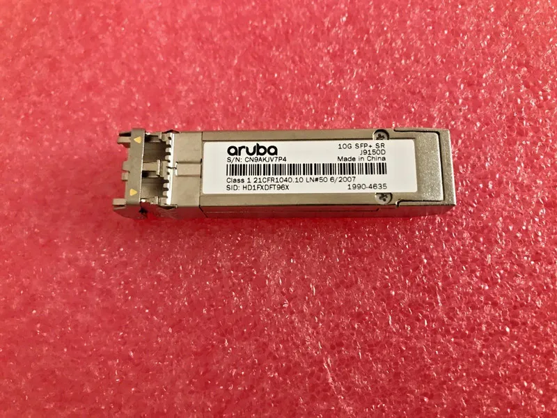 Трансивер HPE ARUBA J9150D 10G SFP+ LC SR 300m OM3 MMF Transceiver Aruba