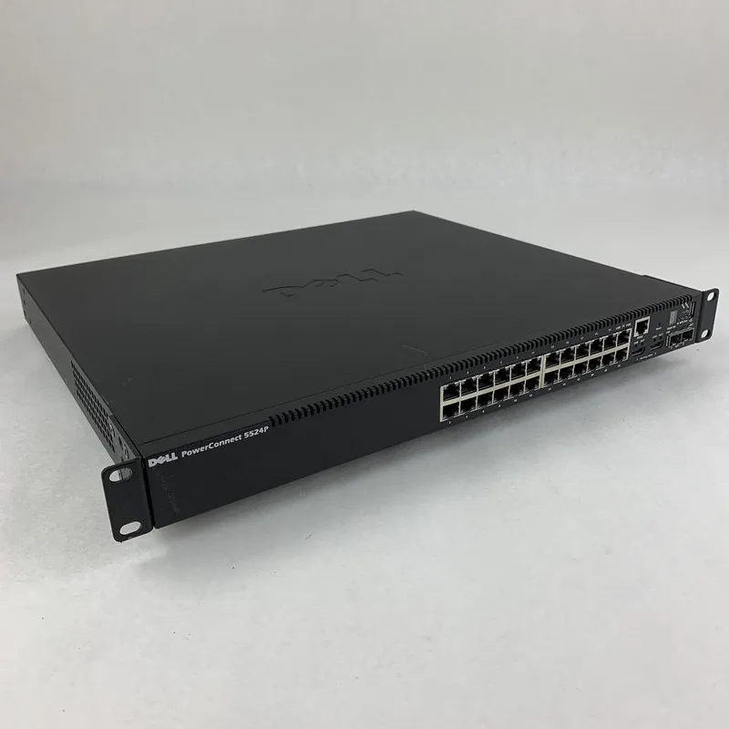 Коммутатор Dell PowerConnect 6224 24-Port Gigabit Managed Switch Rackmount — фото лота 1