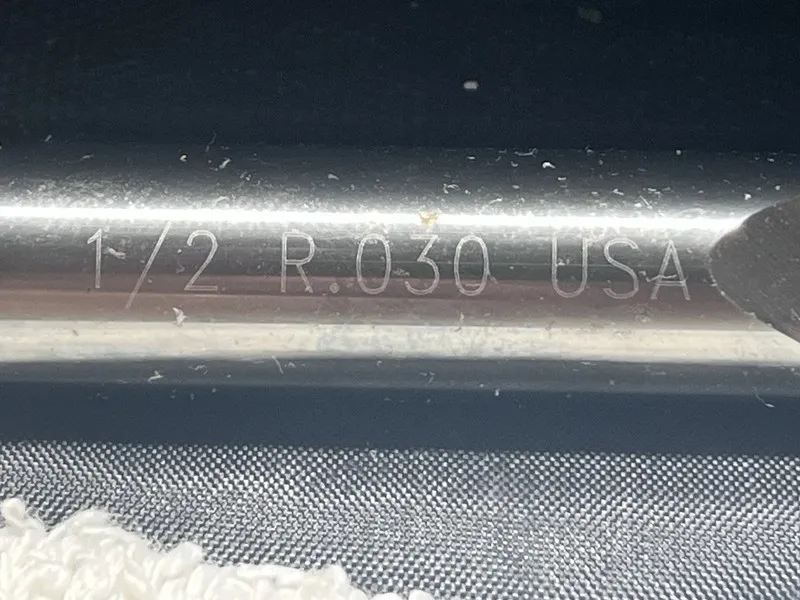 Режущий инструмент Cleveland 033FZ48 Carbide Corner Radius End Mill 1/2" 3Fl 1-1 — фото лота 2