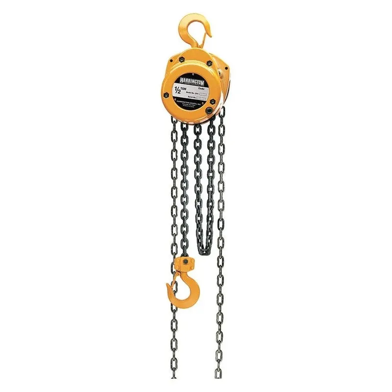 Таль Harrington Cf005-20 Manual Chain Hoist, 1000 Lb., Lift 20 Ft — фото лота 1