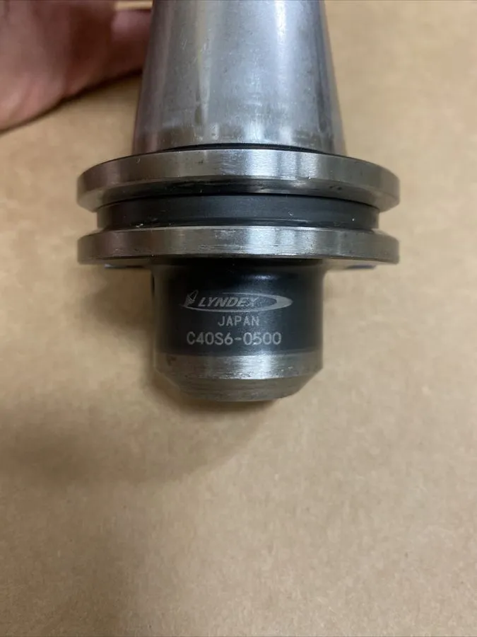 Режущий инструмент Lyndex C40S6-0500 CAT40 Coolant Thru (1/2") 0.500" End Mill T — фото лота 4