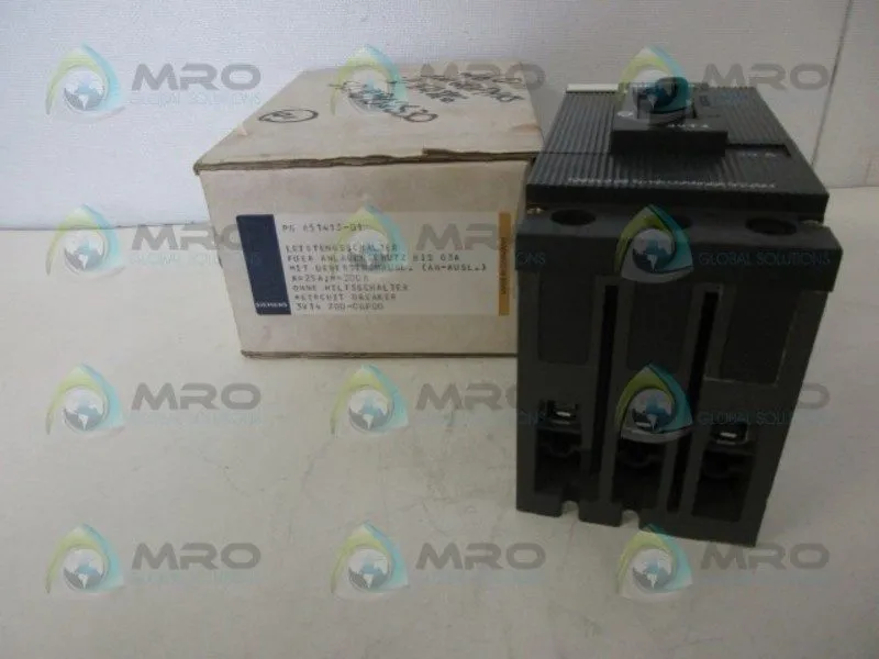 Автоматический выключатель Siemens 3VT4200-0BP00 Circuit Breaker 25A 1-Pole