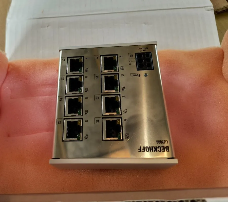 Коммутатор BECKHOFF CU2008 8-Port Ethernet Switch 24VDC