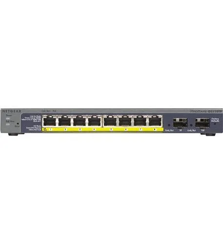 Коммутатор NETGEAR GS110TP 8-Port Gigabit PoE+ Smart Switch (GS110TP-300NAS)