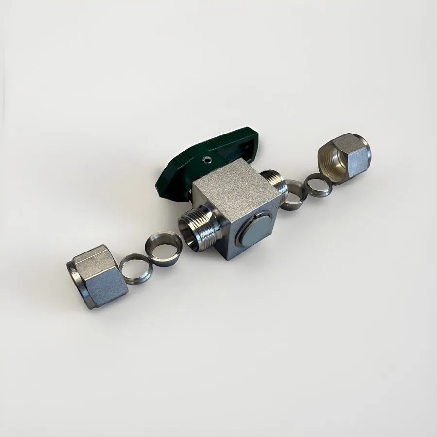Клапан Swagelok SS-8P6T SS Quarter Turn Instrument Plug Valve FNSP