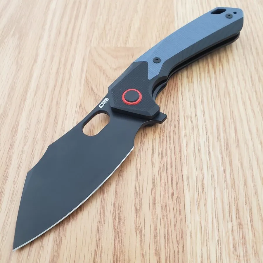 СХД CJRB Caldera Liner Folding Knife 3.5" AR-RPM9 Steel Blade Black/Blue/Gray G1