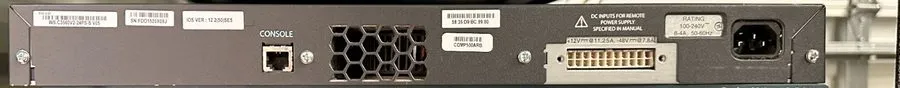 Коммутатор Cisco Catalyst 3560 v2 series 24 Ports POE WS-C3560V2-24PS-S ios 15 — фото лота 2