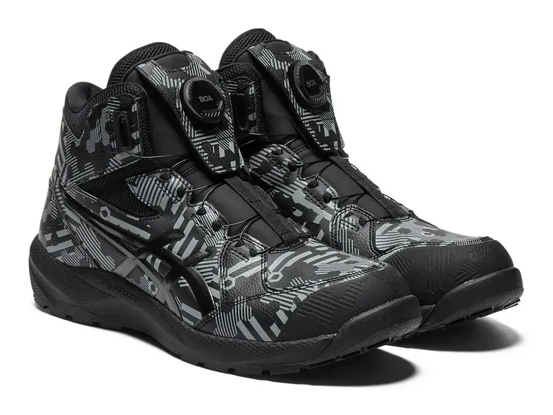 Сервер ASICS WINJOB CP314 BOA SYNERGY 1273A145 001 Black Gunmetal Men 3E Safety 