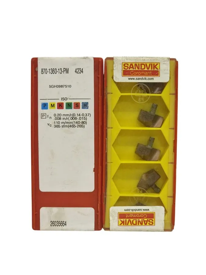 Режущий инструмент Sandvik 870-1360-13-PM 4234 Carbide Drill Insert