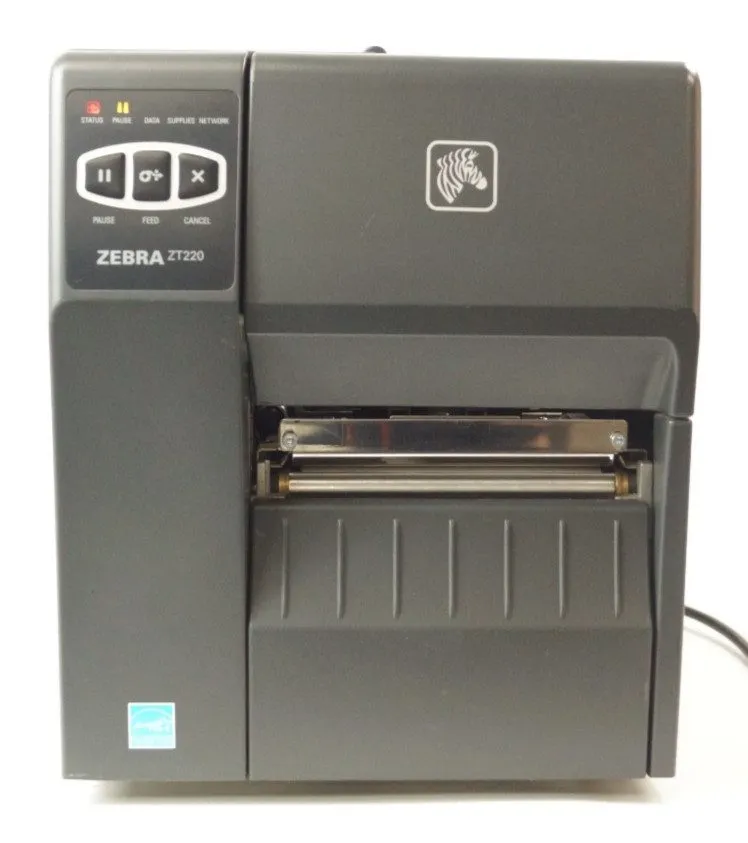 Принтер этикеток Zebra ZT220 Thermal Transfer Label Printer With Power Cord & US