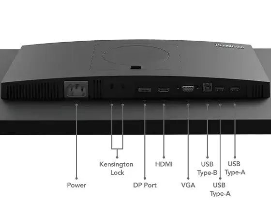 Монитор Lenovo ThinkVision T22i-30 21.5" FHD IPS 60Hz LED Flat Panel Monitor Bla — фото лота 2