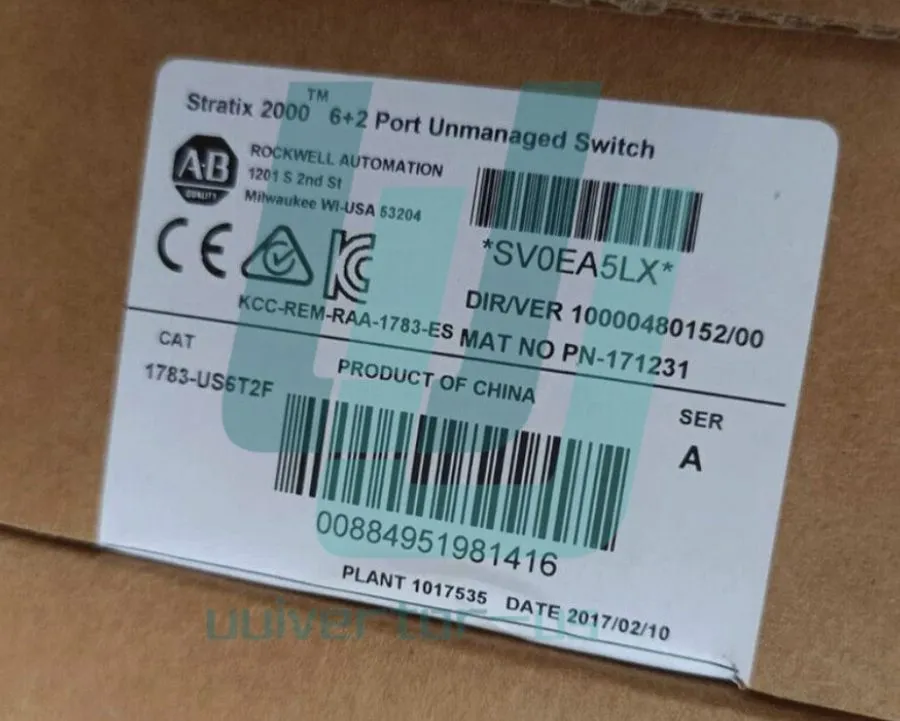 Коммутатор Allen-Bradley 1783-US6T2F Stratix 2000 Switch