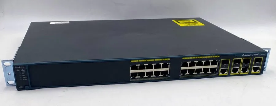 Коммутатор Cisco WS-C2960G-24TC-L 24-Port Gigabit w/ 1Gb SFP Switch 2960G