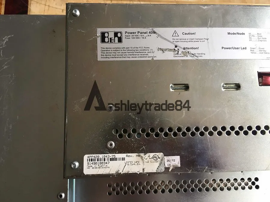 Панель оператора 1PC B&R Power Panel 400 4PP420.1043-75