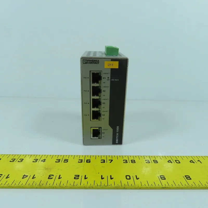 Коммутатор PHOENIX CONTACT 2891064 FL SWITCH 1001T-4POE ETHERNET SWITCH 5-PORT P